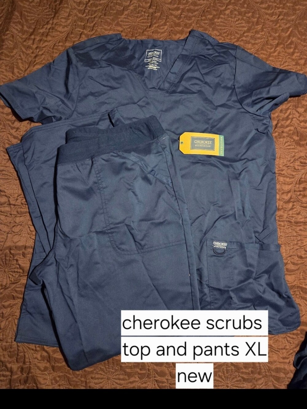 Cherokee Navy Medical Scrub Set